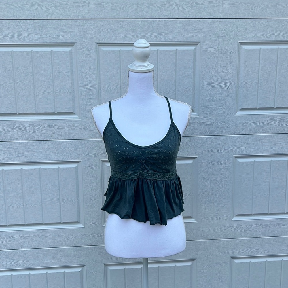 Eyelet Melrose Tank Top